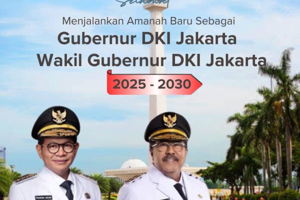 Bupati dan Wakil Bupati Jakarta Timur Periode 2025-2030