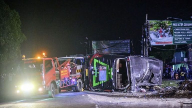 Kumpulan Fakta Hasil Olah TKP Kecelakaan Bus SMK Lingga Kencana di Jakarta Timur Tujuan Ciater